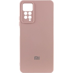 Чохол Silicone Cover Lakshmi Full Camera (AAA) with Logo для Xiaomi Redmi Note 11 Pro 4G / 12 Pro 4G, Рожевий / Pink Sand