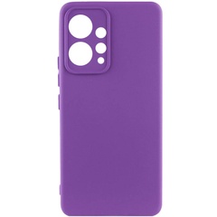 Чохол Silicone Cover Lakshmi Full Camera (AAA) для Xiaomi Redmi Note 12 4G, Фіолетовий / Amethyst