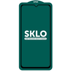 Защитное стекло SKLO 5D (full glue) (тех.пак) для Samsung Galaxy A72 4G / A72 5G Черный
