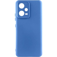 Чохол Silicone Cover Lakshmi Full Camera (A) для Xiaomi Poco X5 5G / Redmi Note 12 5G, Синий / Iris