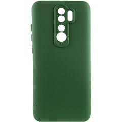 Чохол Silicone Cover Lakshmi Full Camera (A) для Xiaomi Redmi Note 8 Pro, Зелений / Dark Green