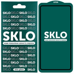 Защитное стекло SKLO 5D (full glue) для Xiaomi Mi 11 Lite Черный