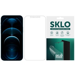 Защитная гидрогелевая пленка SKLO (экран) для Apple iPhone 12 mini (5.4") Матовый