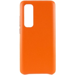 Кожаный чехол AHIMSA PU Leather Case (A) для Xiaomi Mi Note 10 Lite Оранжевый