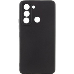 Чохол Silicone Cover Lakshmi Full Camera (AAA) для TECNO Spark 8C, Чорний / Black