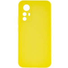 Чохол Silicone Cover Lakshmi Full Camera (AAA) для Xiaomi Redmi Note 12S, Жовтий / Yellow
