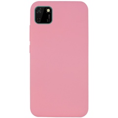 Чехол Silicone Cover Full without Logo (A) для Huawei Y5p Розовый / Pink