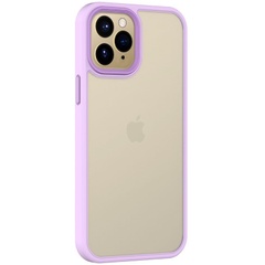 TPU+PC чохол Metal Buttons для Apple iPhone 11 Pro Max (6.5 "), Фіолетовий