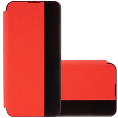 Чехол-книжка Smart View Cover для Xiaomi Redmi 9 Красный