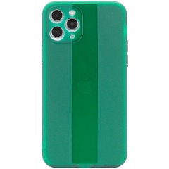 Чехол TPU Glossy Line Full Camera для Apple iPhone 11 Pro Max (6.5") Зеленый