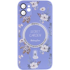 TPU+PC чехол Secret Garden with MagSafe для Apple iPhone 11 (6.1") Lilac
