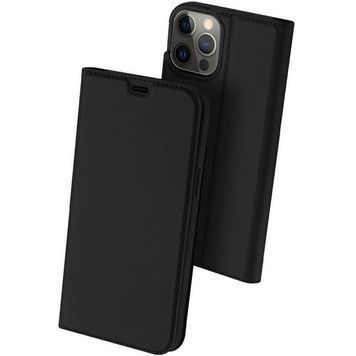 Чехол-книжка Dux Ducis с карманом для визиток для Apple iPhone 12 Pro / 12 (6.1") Черный