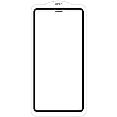 Защитное стекло SKLO 5D (тех.пак) для Apple iPhone 12 mini (5.4") Черный / Белая подложка