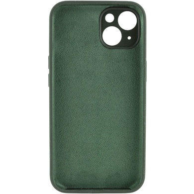 Чехол Silicone Case Full Camera Protective (AA) NO LOGO для Apple iPhone 15 Plus (6.7") Зеленый / Cyprus Green