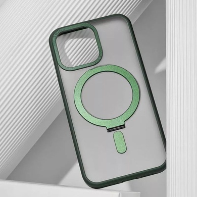 TPU+PC чехол WAVE Attraction case with Magnetic Safe для Apple iPhone 12 Pro / 12 (6.1") Green