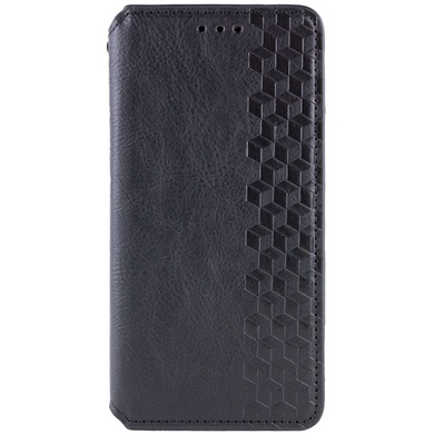 Шкіряний чохол книжка GETMAN Cubic (PU) для Samsung Galaxy M34 5G, Чорний