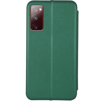 Шкіряний чохол (книжка) Classy для Samsung Galaxy S20 FE, Зелений