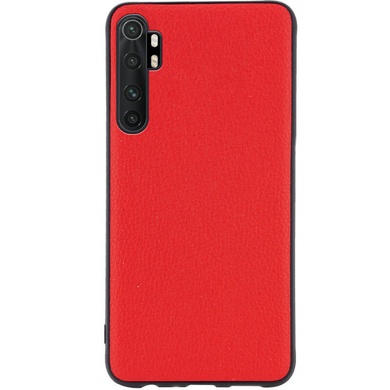 Кожаная накладка Epic Vivi series для Xiaomi Mi Note 10 Lite Красный