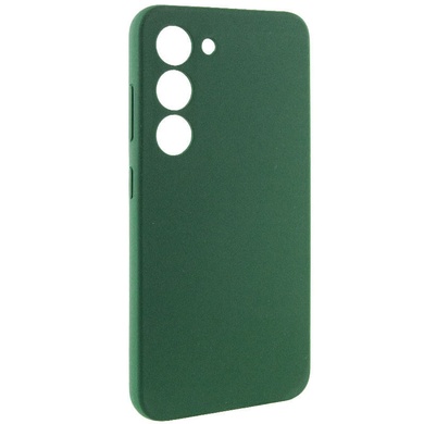 Чохол Silicone Cover Lakshmi Full Camera (AAA) для Samsung Galaxy S24 FE, Зелений / Cyprus Green