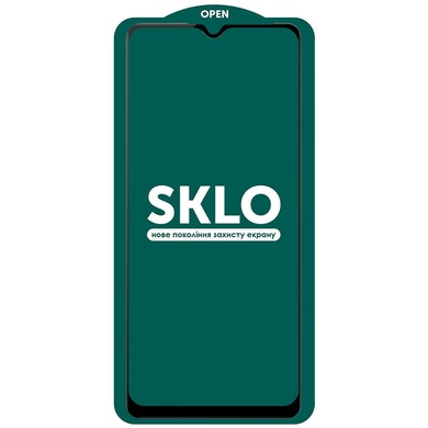 Захисне скло SKLO 5D (тех.пак) для Samsung A12/M12/A02s/M02s/A02/M02/A03s/A03 Core, Чорний
