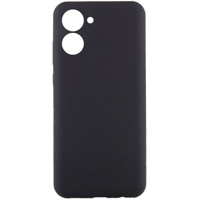 Чехол Silicone Cover Lakshmi Full Camera (AAA) для Realme C33 Черный / Black