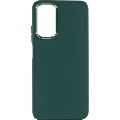 TPU чехол Bonbon Metal Style для Samsung Galaxy A23 4G Зеленый / Army green