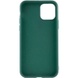 Силіконовий чохол Candy для Apple iPhone 14 Plus (6.7"), Зелений / Forest green