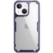 TPU чехол Nillkin Nature Pro Series для Apple iPhone 13 / 14 (6.1") Темно-фиолетовый (прозрачный)