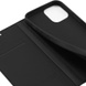 Чехол-книжка Dux Ducis с карманом для визиток для Apple iPhone 12 Pro / 12 (6.1") Черный