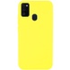 Чехол Silicone Cover Full without Logo (A) для Samsung Galaxy M30s / M21 Желтый / Neon Yellow