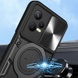 Ударопрочный чехол Bracket case with Magnetic для Xiaomi Redmi Note 12 Pro+ 5G Black