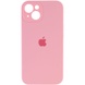 Чохол Silicone Case Full Camera Protective (AA) для Apple iPhone 14 Plus (6.7"), Рожевий / Light pink