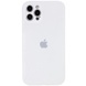 Чохол Silicone Case Full Camera Protective (AA) для Apple iPhone 13 Pro Max (6.7 "), Білий / White