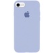 Чохол Silicone Case Full Protective (AA) для Apple iPhone 6/6s (4.7 "), Блакитний / Lilac Blue