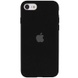 Чохол Silicone Case Full Protective (AA) для Apple iPhone SE (2020), Чорний / Black