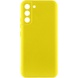 Чехол Silicone Cover Lakshmi Full Camera (A) для Samsung Galaxy S21 FE Желтый / Flash