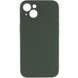Чохол Silicone Case Full Camera Protective (AA) NO LOGO для Apple iPhone 15 Plus (6.7"), Зелений / Cyprus Green