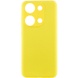 Чохол Silicone Cover Lakshmi Full Camera (AAA) для Xiaomi Redmi Note 13 Pro 4G, Жовтий / Yellow