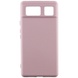 Чохол Silicone Cover Lakshmi (A) для Google Pixel 6, Рожевий / Pink Sand