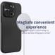 Чехол Silicone Nillkin LensWing Magnetic для Apple iPhone 15 Pro (6.1") Черный / Black