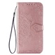 Кожаный чехол (книжка) Art Case с визитницей для Xiaomi Redmi 4X Розовый