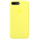 Чохол Silicone Case Full Protective (AA) для Apple iPhone 7 plus / 8 plus (5.5 "), Жовтий / Yellow