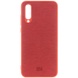 TPU чехол Textile Logo для Xiaomi Mi 9 Красный