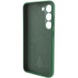 Чохол Silicone Cover Lakshmi Full Camera (AAA) для Samsung Galaxy S24 FE, Зелений / Cyprus Green