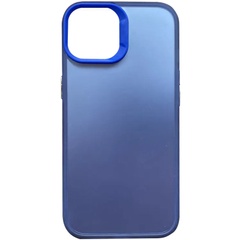 TPU+PC чехол Magic glow with protective edge для Apple iPhone 13 Pro Max (6.7") Blue