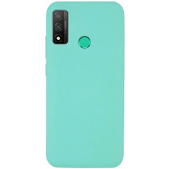 Чехол Silicone Cover Full without Logo (A) для Huawei P Smart (2020) Бирюзовый / Ocean Blue