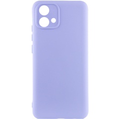 Чехол Silicone Cover Lakshmi Full Camera (AA) для Motorola Moto G84 Сиреневый / Dasheen