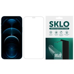 Защитная гидрогелевая пленка SKLO (экран) для Apple iPhone 12 mini (5.4") Прозрачный