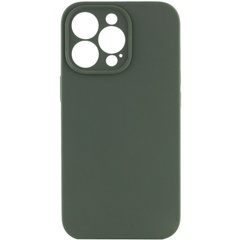 Чохол Silicone Case Full Camera Protective (AA) NO LOGO для Apple iPhone 14 Pro (6.1"), Зелений / Cyprus Green