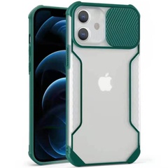Чехол Camshield matte Ease TPU со шторкой для Apple iPhone 6/6s / 7 / 8 / SE (2020) (4.7") Зеленый